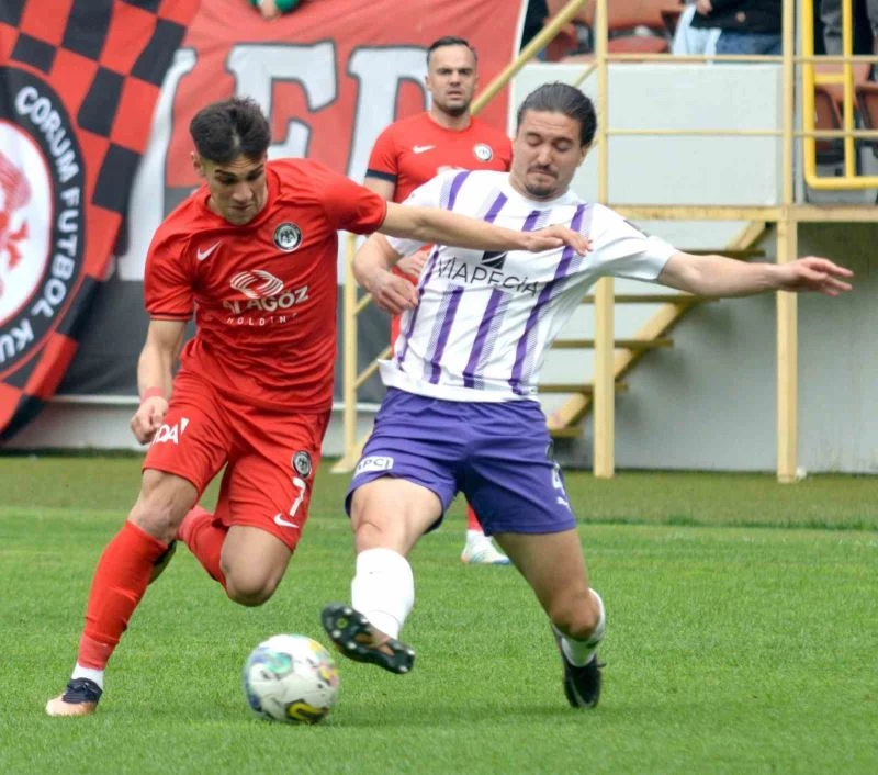 TFF 2. Lig: Çorum FK: 2 - Afyonspor: 2
