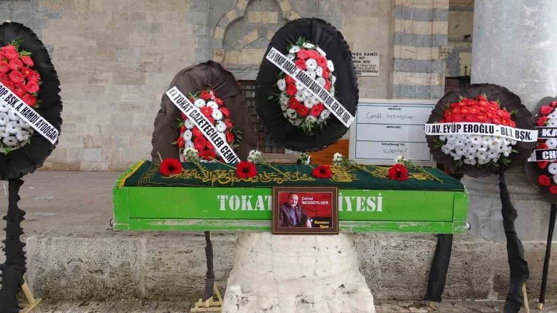 Tokat Gazeteciler Cemiyeti Başkanı İncesoyluer, son yolculuğuna uğurlandı
