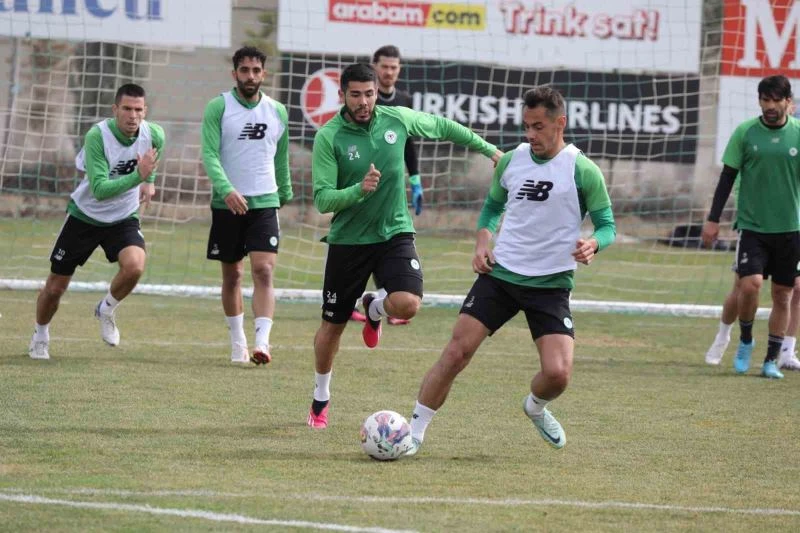 Konyaspor’da Giresunspor maçı hazırlıkları devam etti
