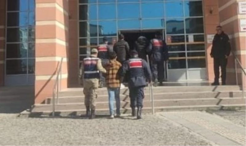 Yayla evlerinden hırsızlık yapan 4 şüpheli tutuklandı
