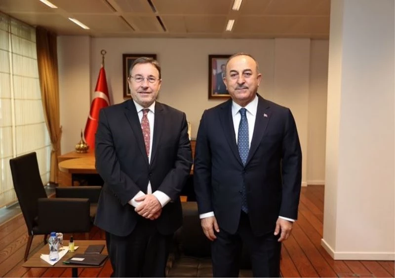 Bakan Çavuşoğlu, Brüksel’de AB ve BM temsilcileri ile görüştü

