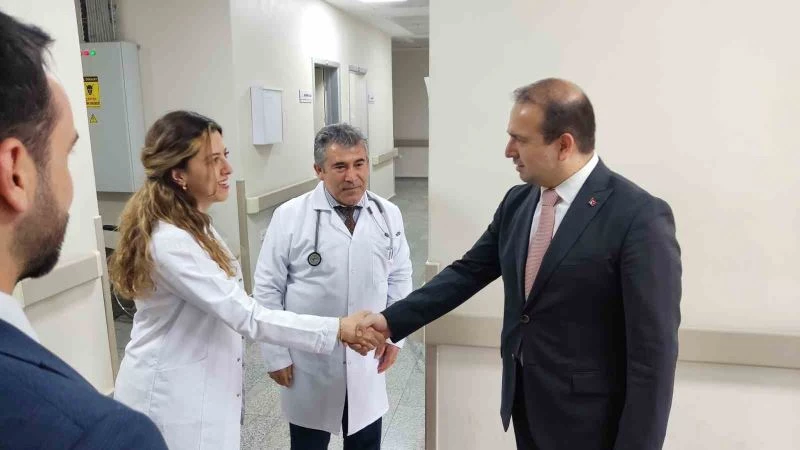 Aydın İl Sağlık Müdürü Şenkul Sultanhisar’daki sağlık çalışmalarını yerinde inceledi
