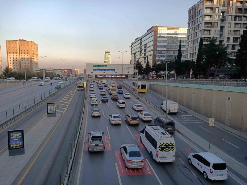 İstanbul’da trafik yoğunluğu yüzde 78’e çıktı
