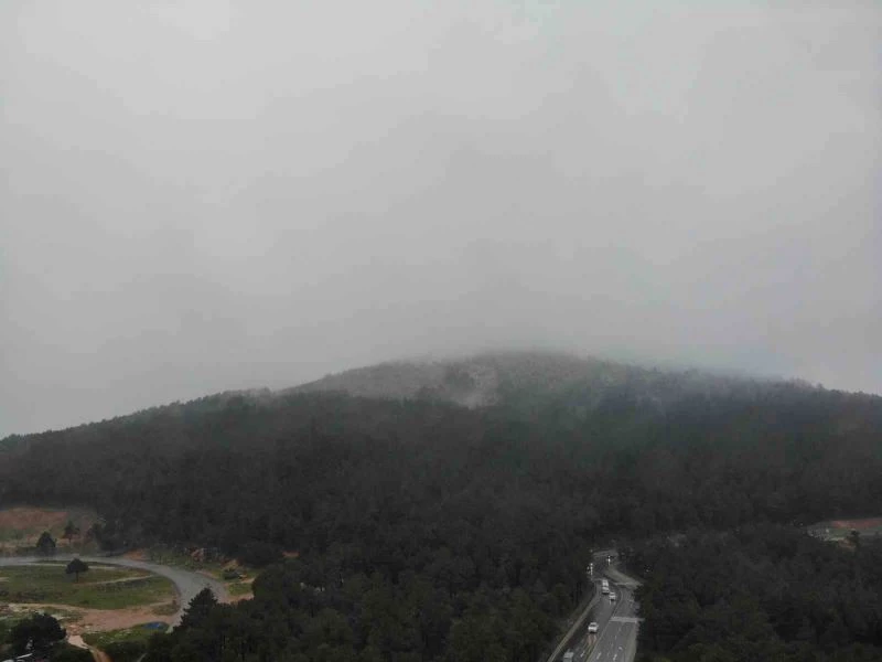 İstanbul’a ’Mart Karı’ yağdı, Aydos Ormanı beyaza büründü
