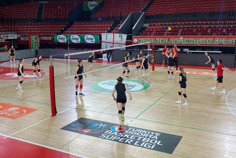 KSK Voleybol, Yeşilyurt maçının hazırlıklarını sürdürüyor
