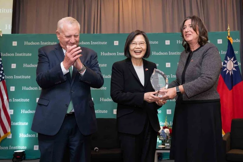 Tayvan lideri Tsai’ye ABD’de Küresel Liderlik Ödülü
