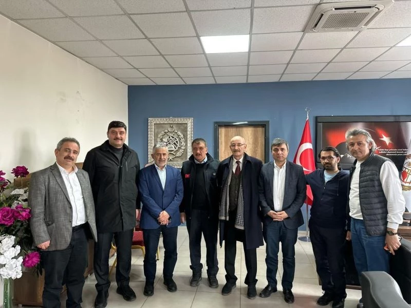Kahramankazan Belediye Başkanı Oğuz’dan, Başkan Gürkan’a ziyaret
