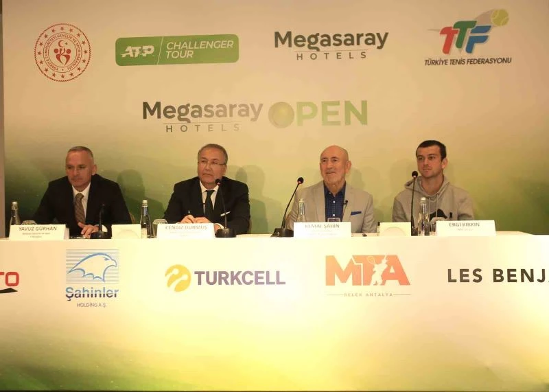 ATP Challenger Turnuvası Megasaray Hotels Open başladı
