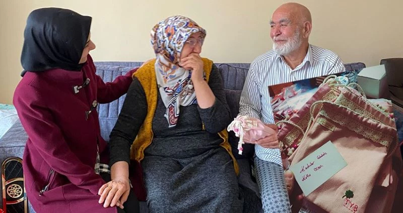TYB Erzurum Kadın Kolları’ndan Depremzede Kadınlara Ziyaretler
