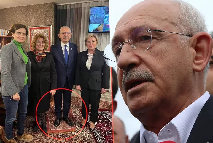 CHP Genel Başkanı Kılıçdaroğlu: “Salon kalabalıktı, yerdeki seccadeyi görmedim”