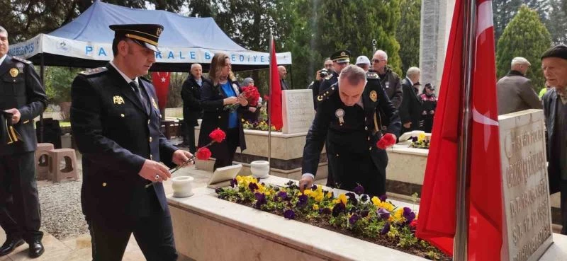 Türk Polis Teşkilatının 178. yaşında şehitler unutulmadı
