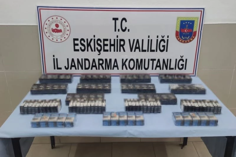 Eskişehir’de 170 paket kaçak sigara ele geçirildi
