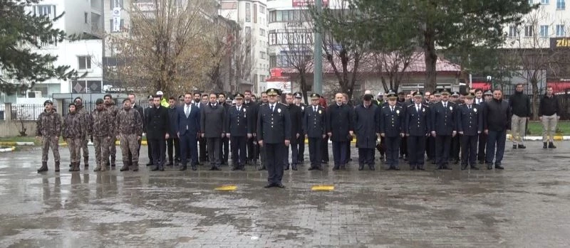 Muş’ta Türk Polis Teşkilatı’nın 178’inci kuruluş yıl dönümü
