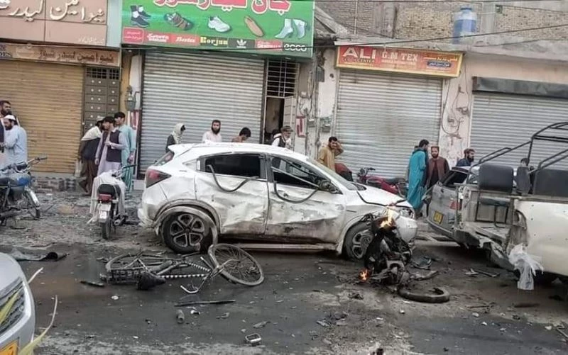 Pakistan’da pazarda patlama: 4 ölü, 11 yaralı
