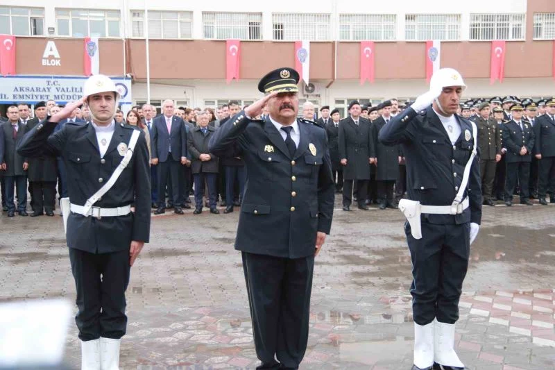 Aksaray’da Türk Polis Teşkilatı’nın kuruluşunun 178. yılı kutlandı
