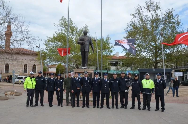Polis Teşkilatı’nın kuruluş yıl dönümü Gömeç’te kutlandı
