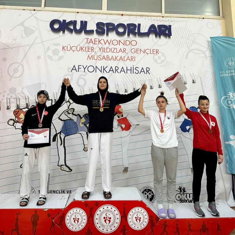 Aydınlı Elifnaz, Türkiye Şampiyonu oldu
