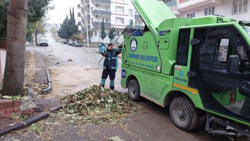 Şahinbey’de ilçenin her noktası temizleniyor
