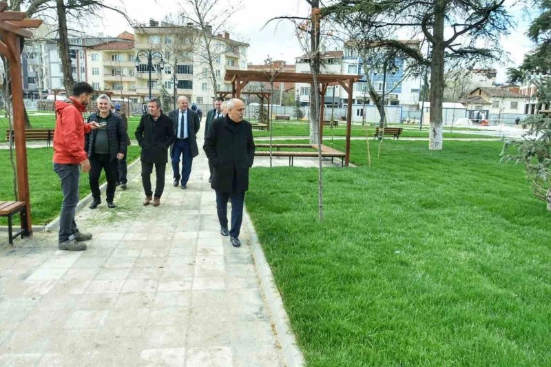 Osmangazi Millet Bahçesi açılış için gün sayıyor
