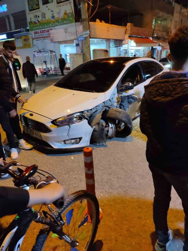 Nusaybin’de trafik kazası: 2 yaralı

