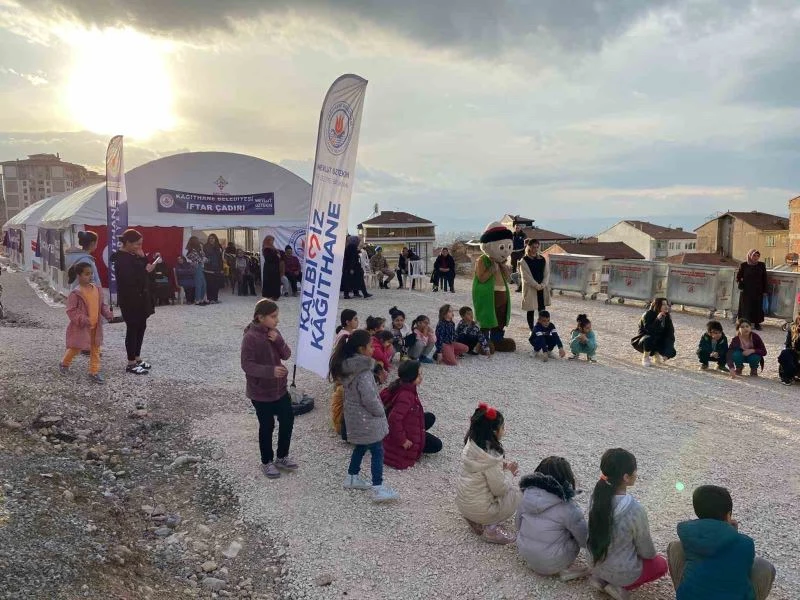 Kağıthane Belediyesi deprem bölgesindeki çocuklar için Ramazan’a özel etkinlikler düzenliyor
