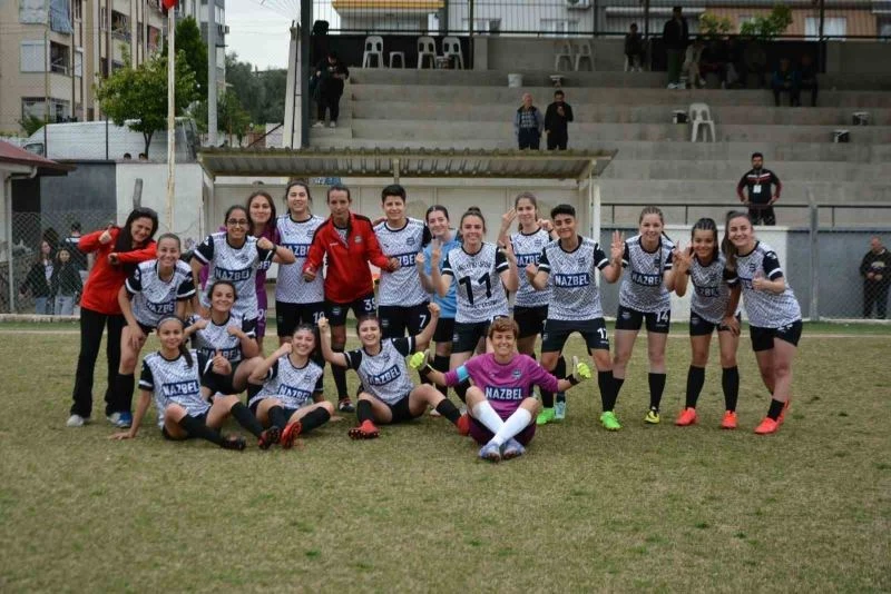 Nazilli Belediyespor Kadın Futbol Takımı Muğla temsilcisini mağlup etti
