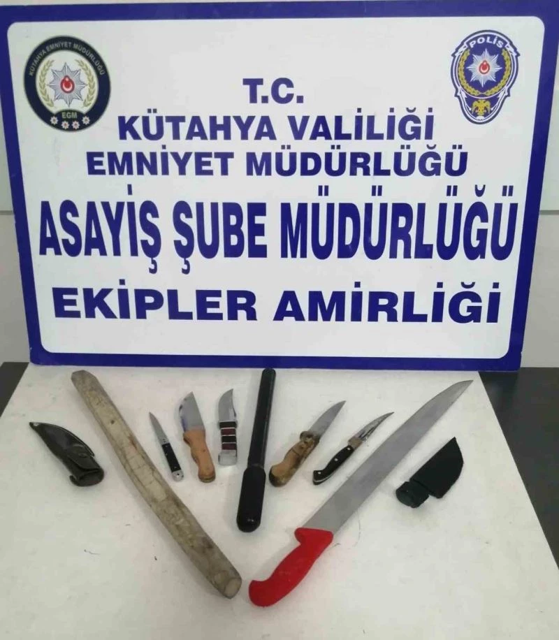 Kütahya’da 418 şahıs, 172 aracın sorgusu, GBT kontrolü ve denetimi yapıldı
