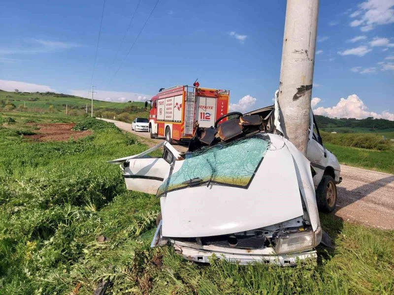 Susurluk’ta trafik kazası: 1 yaralı
