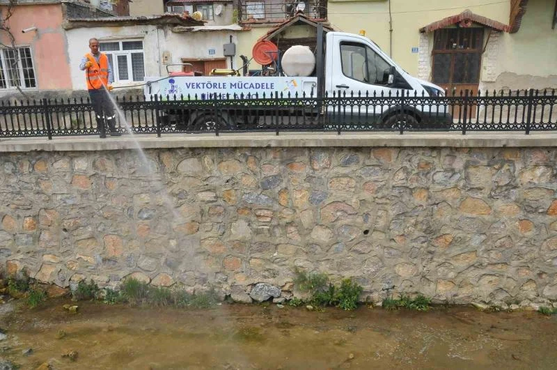 Akşehir Belediyesi’nden Simulium Sineğine anında müdahale
