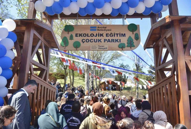 İstanbul’un ilk ve tek Ekolojik Çocuk Parkı Avcılar’da açıldı
