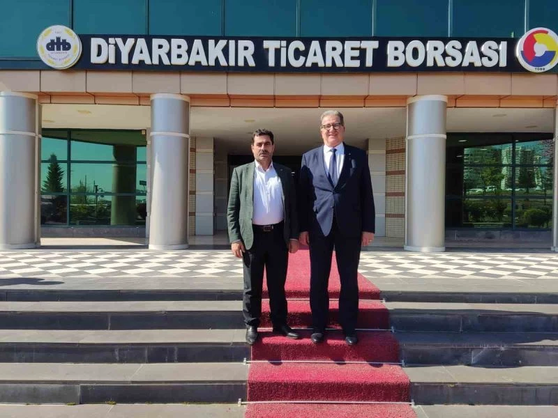 Söke Ticaret Borsası Yönetim Kurulu Başkanı Sağel, Diyarbakır’da görüşmelerde bulundu
