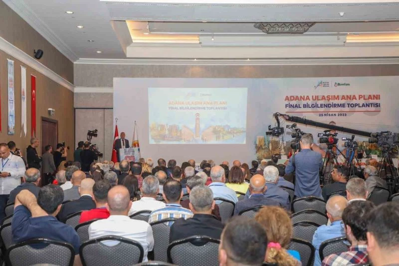 Adana Ulaşım Ana Planı Bilgilendirme toplantısı yapıldı
