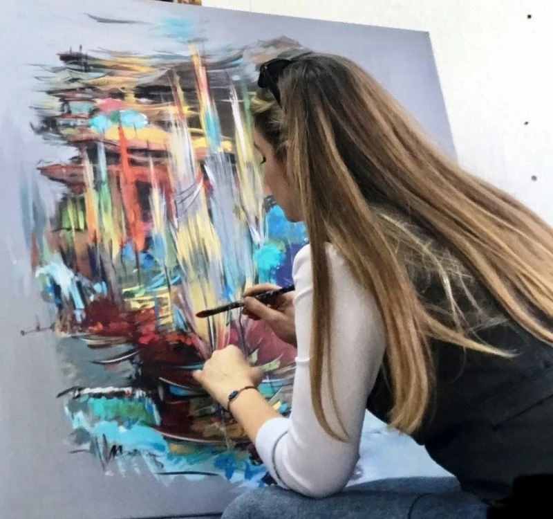 Ressam Leyla Afacan Kodaman, SANKO’da sergi açacak
