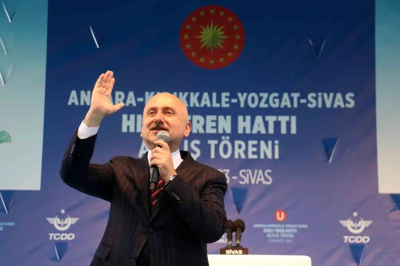 Ulaştırma ve Altyapı Bakanı Karaismailoğlu: 