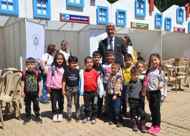 Marmaris’te çocuklar bilimle buluştu
