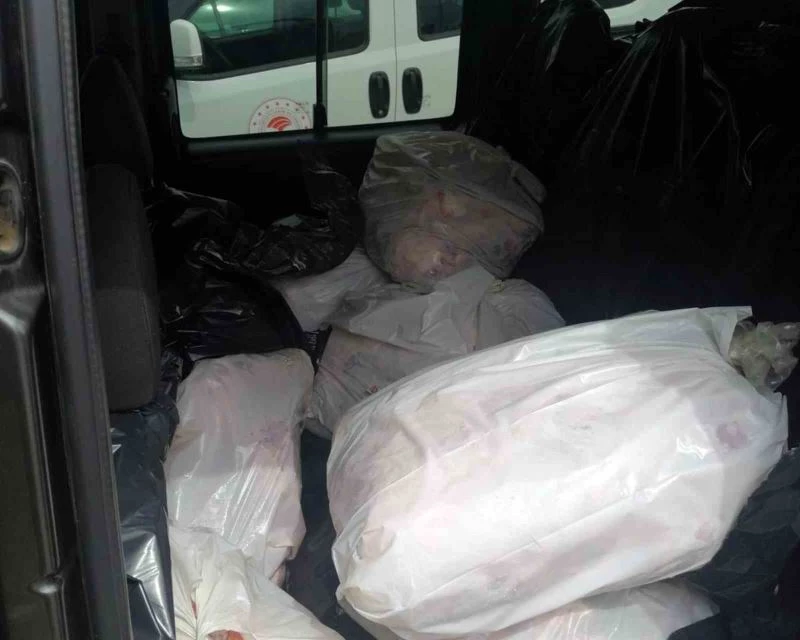 Menteşe’de 563 kilo kaçak et yakalandı

