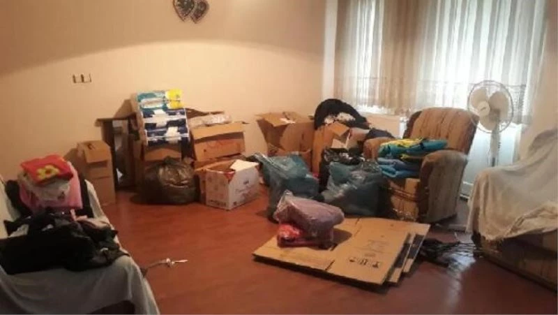 Milas Belediyesi’ne teslim edilen deprem yardımları personelin evinden çıktı
