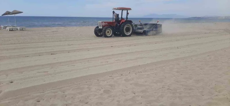 Aydın Büyükşehir Belediyesi sahilleri sezona hazırlıyor
