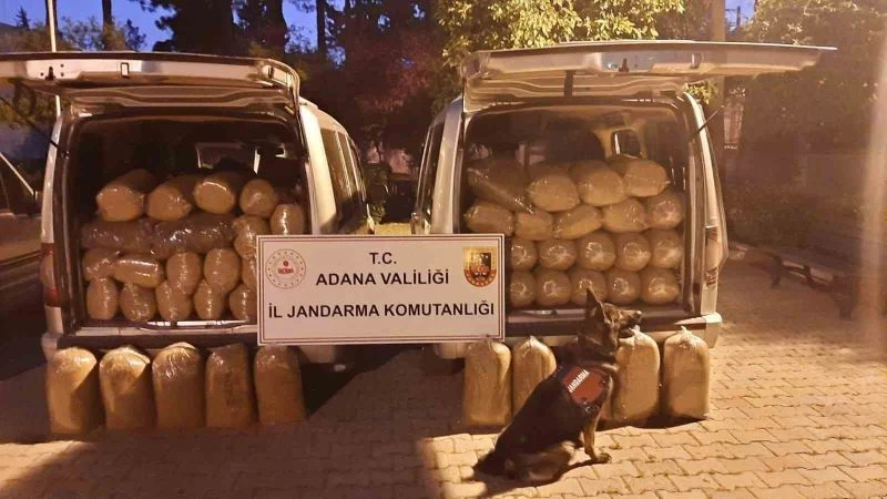 Adana’da 650 kilo kaçak kıyılmış tütün ele geçirildi
