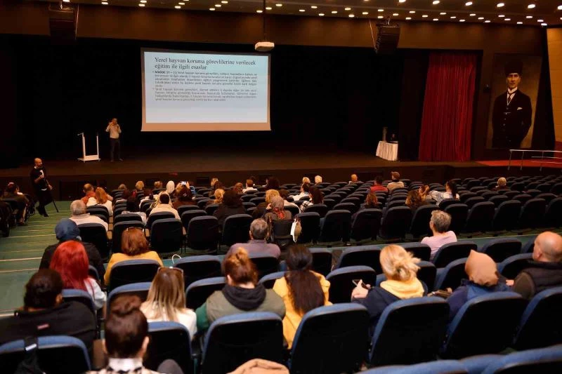 Mersin’de hayvan koruma görevlisi eğitimi
