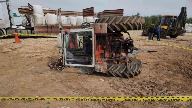 Hassa’da traktörün altında kalan kişi hayatını kaybetti
