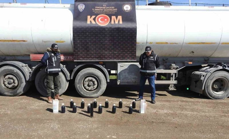 Eskişehir’de polis ekiplerinden kaçak yakıt operasyonu
