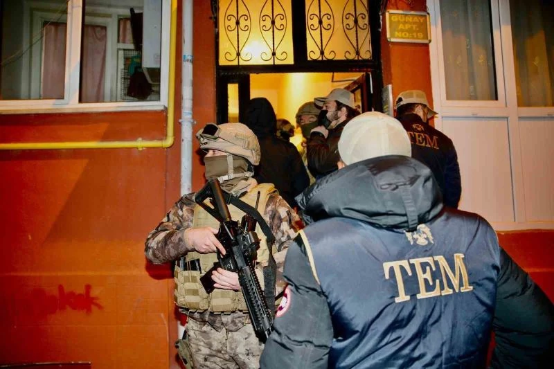 Eskişehir merkezli 8 ilde eş zamanlı terör operasyonu: 10 şüpheli yakalandı
