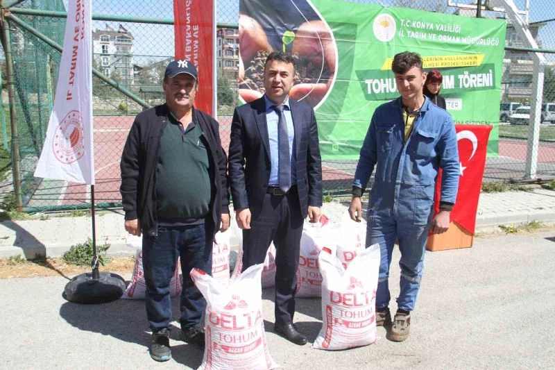 Konya’da nadasa bırakılan alanlara nohut ekilecek
