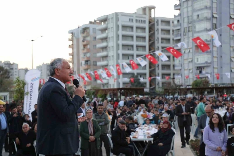 Başkan Karalar, Kozanlılarla iftarda buluştu
