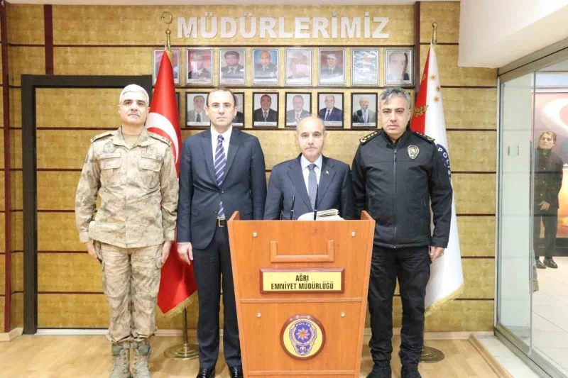 Emniyet Genel Müdürü Aktaş Ağrı’da
