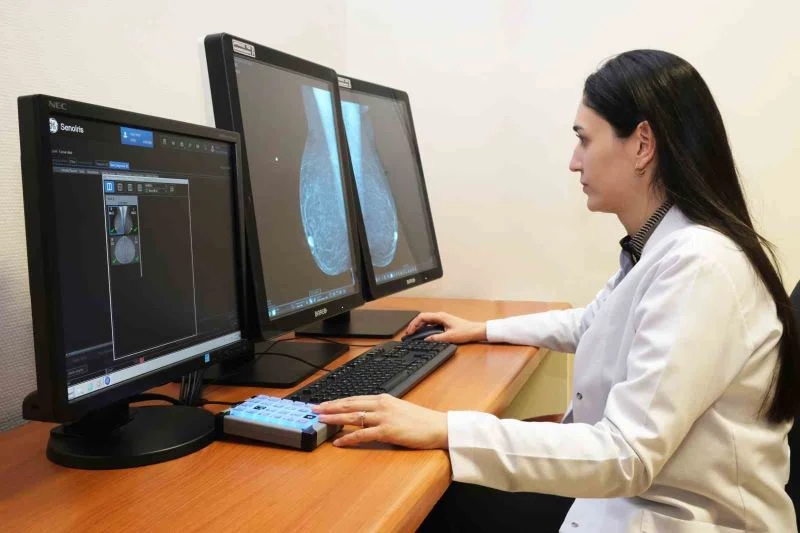 Meme kanseri tanısında yeni teknoloji 3D tomosentez mamografi cihazı SANKO’da
