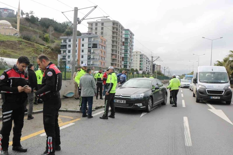 Samsun’da yunus polisleri kazası
