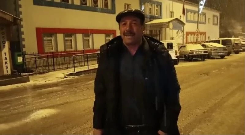 Posof baharı beklerken kış geri geldi
