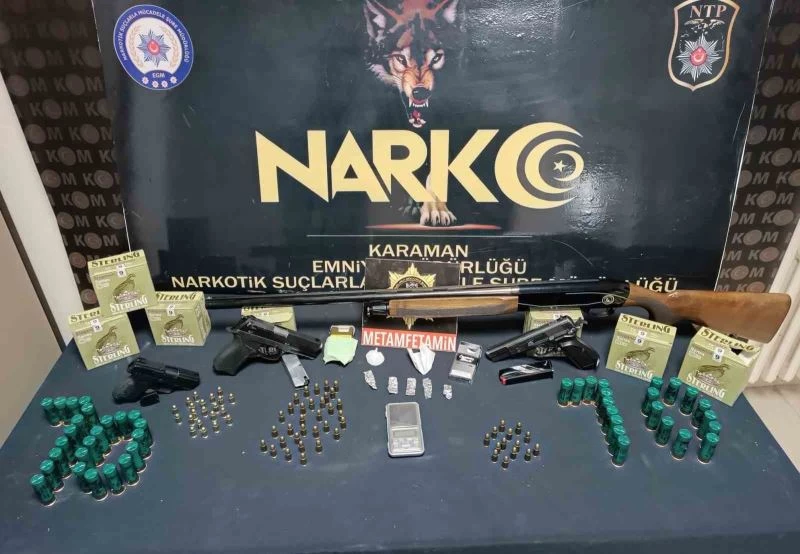 Karaman’da uyuşturucudan gözaltına alınan 3 şüpheli tutuklandı
